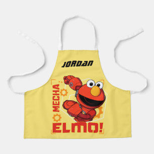 Sesame Street   Mecha Builders Elmo   Add Name Apron