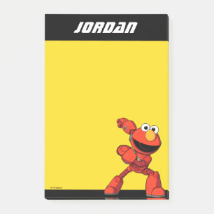 Sesame Street   Mecha Builders Elmo   Add Name Post-it Notes