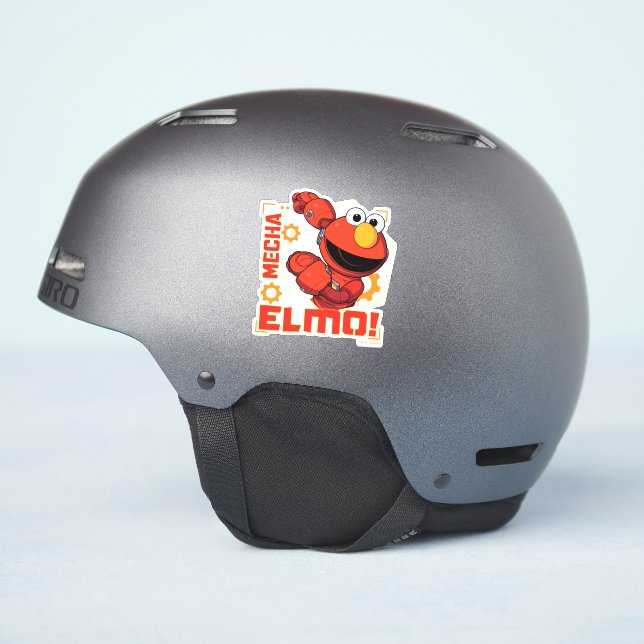 Sesame Street | Mecha Builders Elmo Design (Helmet Side)