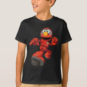 Sesame Street   Mecha Builders Elmo In Action T-Shirt