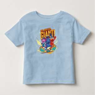 Sesame Street   Mecha Builders Go Mecha Giant! Toddler T-Shirt