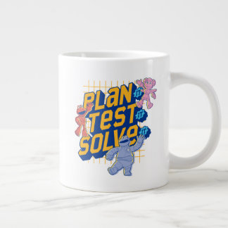 Sesame Street | Mecha Builders Plan Test Solve Large Coffee Mug