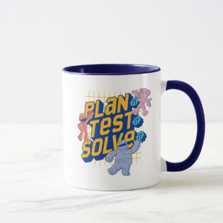 Sesame Street | Mecha Builders Plan Test Solve Mug
