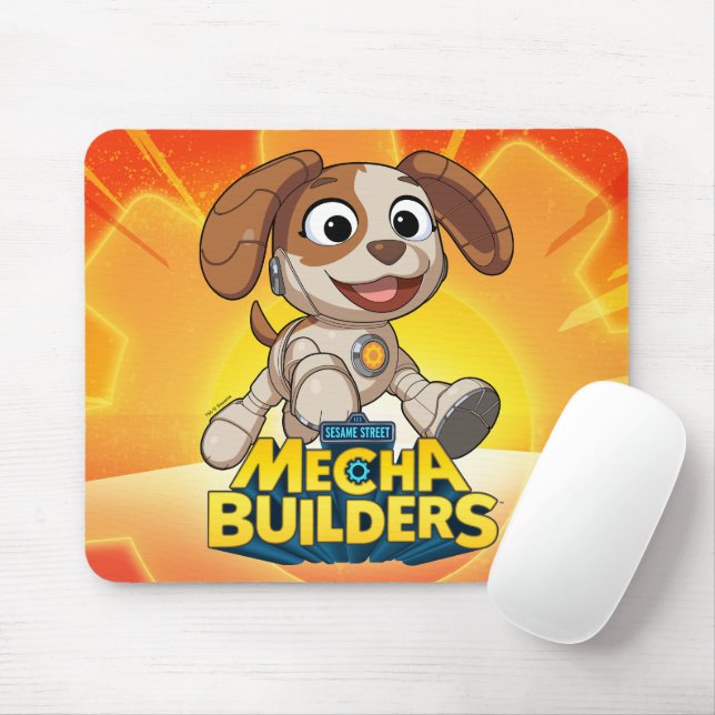 Sesame Street | Mecha Builders Tango In Action Mouse Mat (With Mouse)