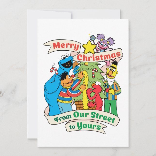 Sesame Street Merry Christmas Holiday (Front)
