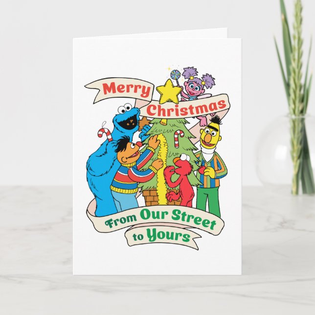  Sesame Street Merry Christmas Holiday (Front)