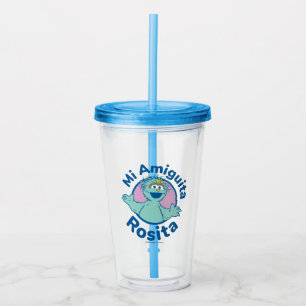 Sesame Street Mi Amiguita Rosita Acrylic Tumbler