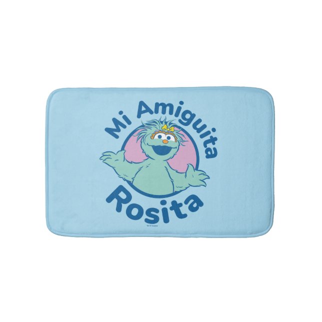 Sesame Street | Mi Amiguita Rosita Bath Mat (Front)