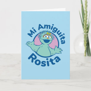 Sesame Street   Mi Amiguita Rosita Card