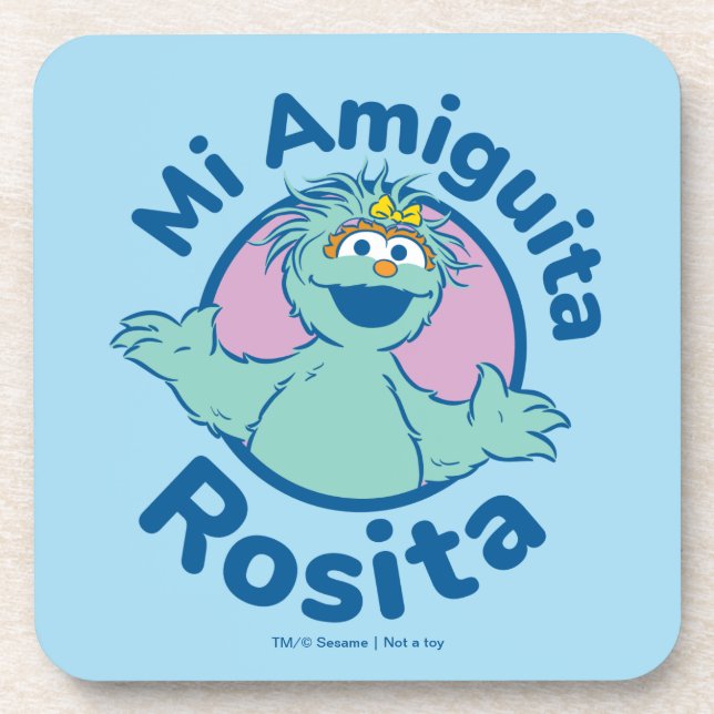Sesame Street | Mi Amiguita Rosita Coaster (Front)