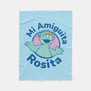 Sesame Street Mi Amiguita Rosita Fleece Blanket
