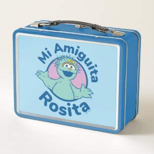 Sesame Street   Mi Amiguita Rosita Metal Lunch Box