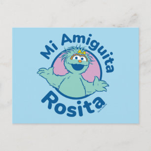 Sesame Street   Mi Amiguita Rosita Postcard