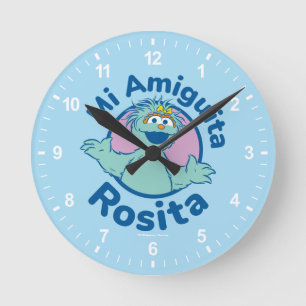 Sesame Street   Mi Amiguita Rosita Round Clock