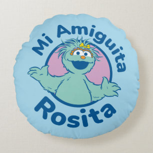 Sesame Street Mi Amiguita Rosita Round Cushion
