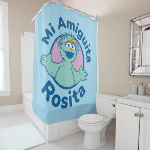 Sesame Street   Mi Amiguita Rosita Shower Curtain