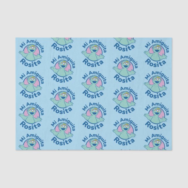 Sesame Street | Mi Amiguita Rosita Tissue Paper (Front)