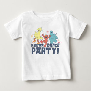Sesame Street   Monster Dance Party Baby T-Shirt
