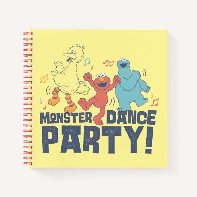 Sesame Street | Monster Dance Party Notebook (Front)