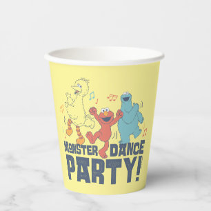 Sesame Street   Monster Dance Party Paper Cups