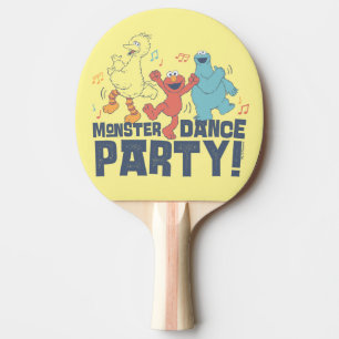 Sesame Street Monster Dance Party Ping Pong Paddle