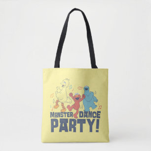 Sesame Street Monster Dance Party Tote Bag