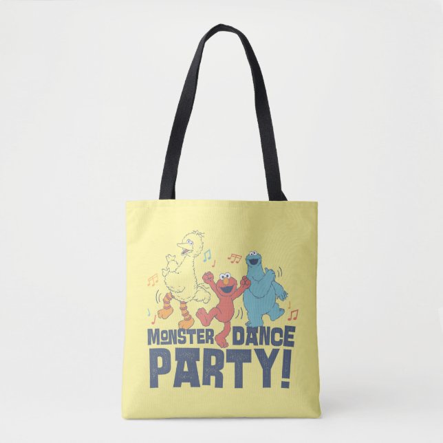 Sesame Street | Monster Dance Party Tote Bag (Front)