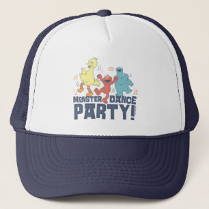 Sesame Street Monster Dance Party Trucker Hat