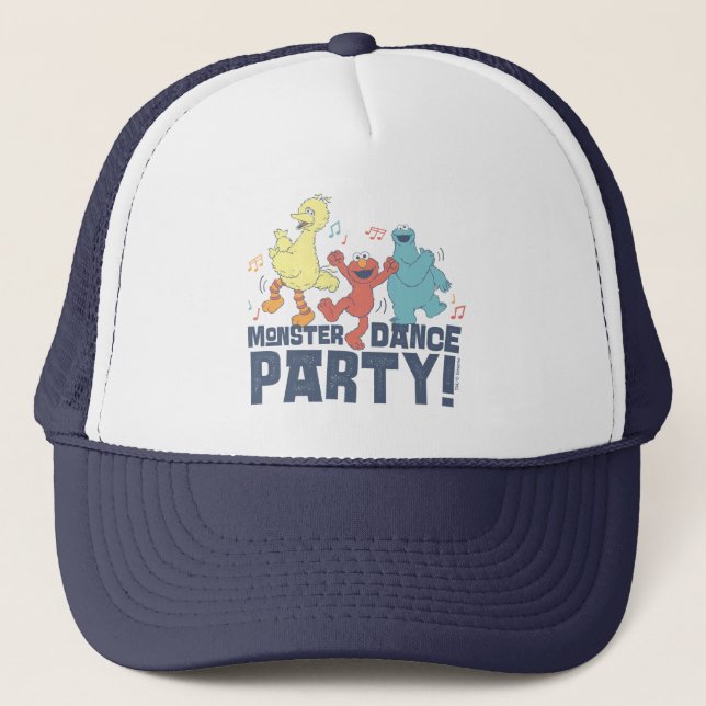 Sesame Street | Monster Dance Party Trucker Hat (Front)