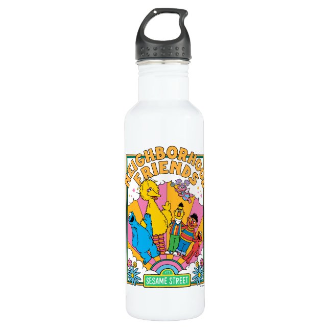 Sesame Street | Neighbourhood Friends 710 Ml Water Bottle (Front)