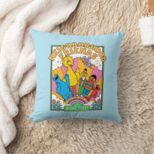 Sesame Street Neighbourhood Friends Cushion