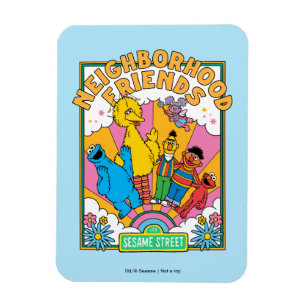 Sesame Street Neighbourhood Friends Magnet