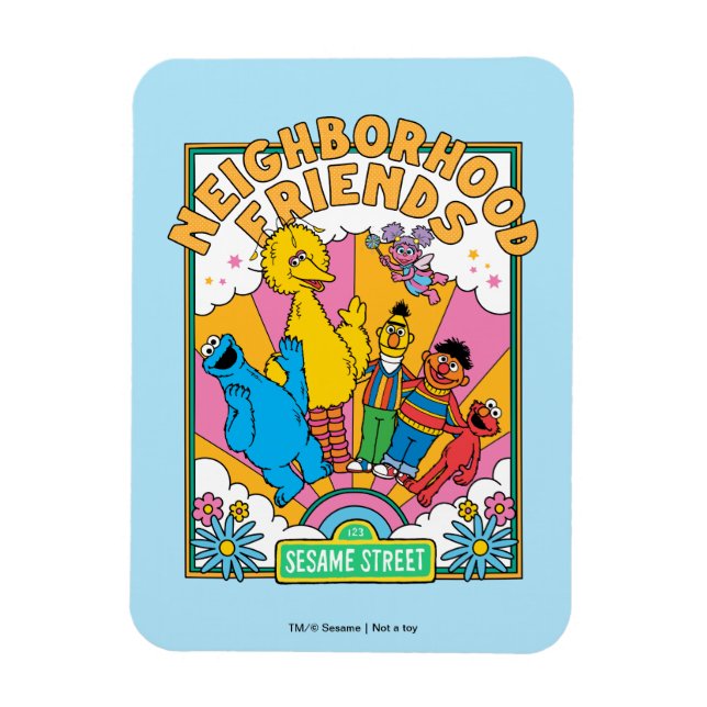 Sesame Street | Neighbourhood Friends Magnet (Vertical)