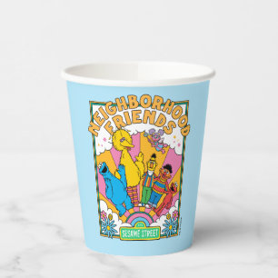 Sesame Street   Neighbourhood Friends Paper Cups