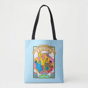 Sesame Street Neighbourhood Friends Tote Bag