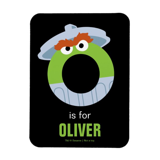 Sesame Street | O is for Oscar Magnet (Vertical)