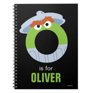 Sesame Street   O is for Oscar Notebook