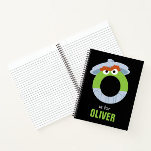 Sesame Street   O is for Oscar Notebook