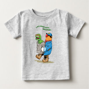 Sesame Street Oscar & Bruno the Garbage Man Baby T-Shirt