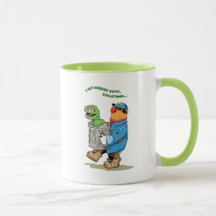 Sesame Street Oscar & Bruno the Garbage Man Mug