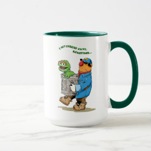 Sesame Street Oscar & Bruno the Garbage Man Mug