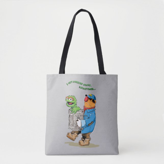 Sesame Street | Oscar & Bruno the Garbage Man Tote Bag (Front)