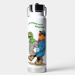 Sesame Street Oscar & Bruno the Garbage Man Water Bottle