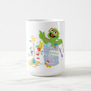 Sesame Street Oscar - Christmas Tree Coffee Mug