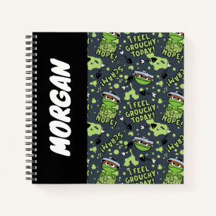 Sesame Street   Oscar the Grouch   Add Name Notebook
