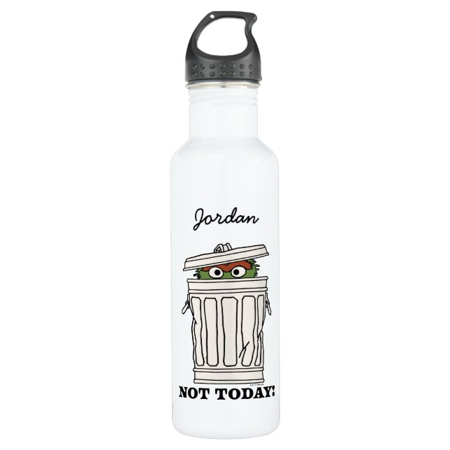 Sesame Street | Oscar the Grouch | Add Your Name 710 Ml Water Bottle (Front)