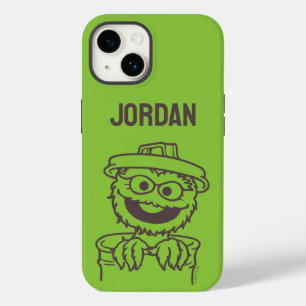 Sesame Street Oscar the Grouch Add Your Name Case-Mate iPhone 14 Case