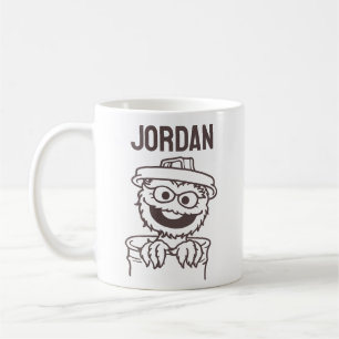 Sesame Street Oscar the Grouch Add Your Name Coffee Mug