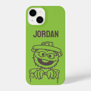 Sesame Street   Oscar the Grouch   Add Your Name iPhone 14 Case