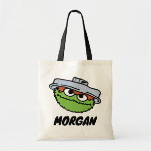 Sesame Street Oscar the Grouch Add Your Name Tote Bag